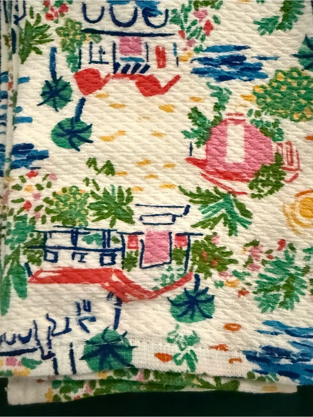 kate spade Multicolor Coastal Village Hand Towel